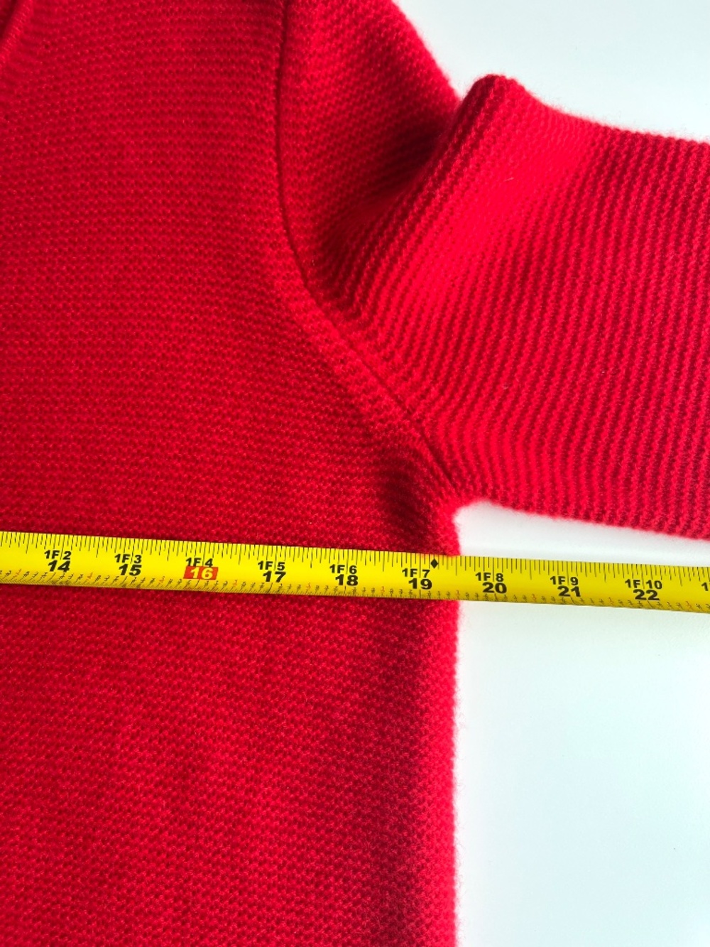 NWT Antonio Melani $199 Cardigan Sweater Red 100% Cashmere Women's M - Picture 7 of 10